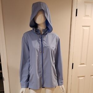 Ralph Lauren Sky Blue Hooded Utility Jacket